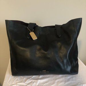 Coach Leather Tote Bag